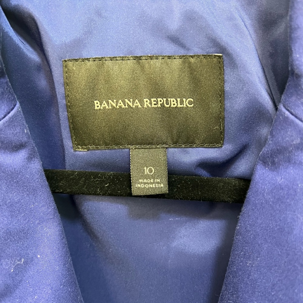 Banana Republic Royal Blue Women's Blazer - Picture 2 of 4